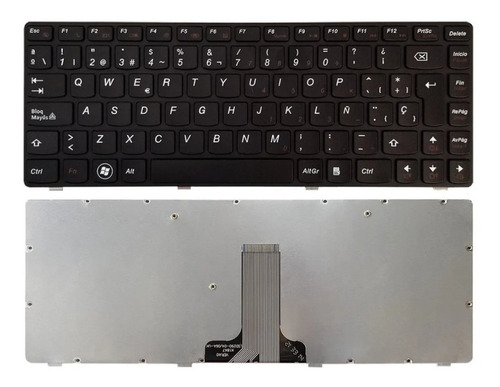 Teclado Notebook Lenovo G40-30 G40-45 G40-70 Z40-70 Z40-75 Color Negro