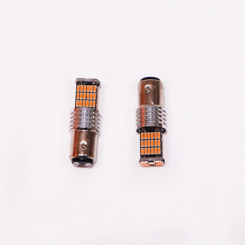 Led Pisca/meia Luz P21/5w Premium Canbus (âmbar)+canceller