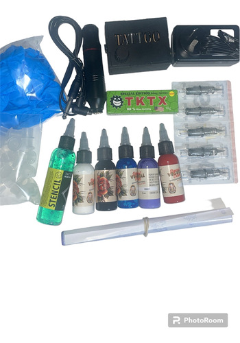 Kits Para Tatuar Completo Con Maquina Pen