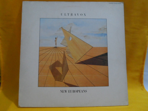 Ultravox  New Europeans Disco Lp Japones Hoja Interna 1981