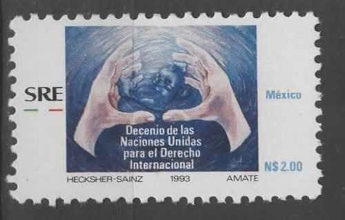  México Derecho Internacional  1993 Estampilla Mnh