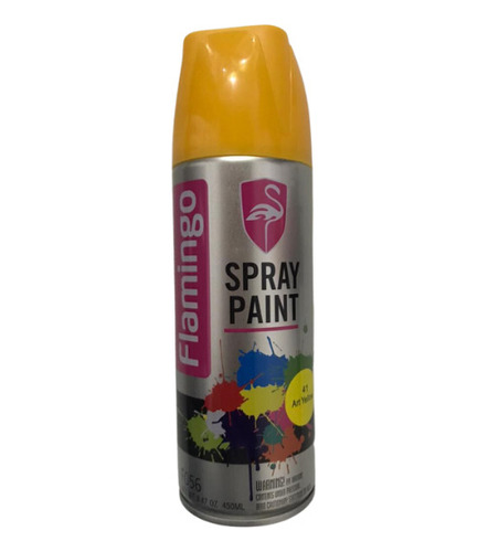 Pintura En Spray Amarillo Flamingo 450ml