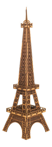 Torre Eiffel Proyectarte, Adorno Madera Decoración Alto 60cm