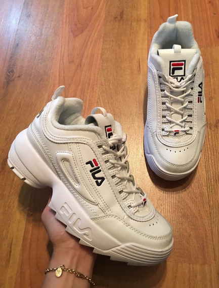 zapatos fila blancos xl