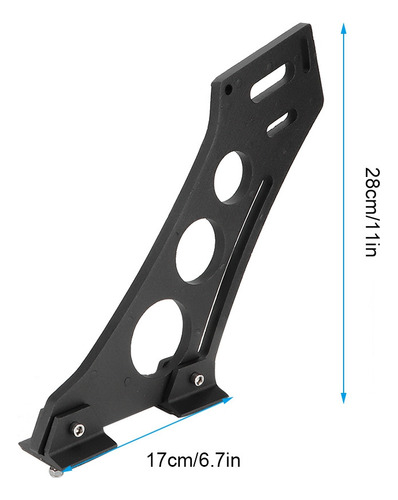10 Universal Coche Cnc Aleación De Aluminio Ala Trasera Tron