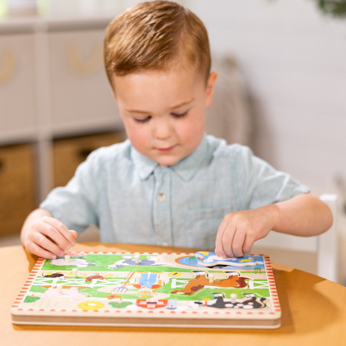 Juguete de clasificador para bebés Melissa & Doug 6073072 color multicolor con 8 piezas