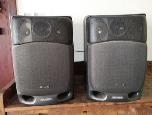 Parlantes Aiwa - Front Surround (funcionando)