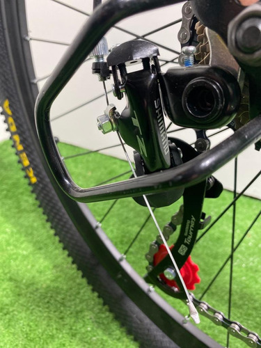 Imagen 7 de 10 de Bicicleta Aluminio Turquesa Mtb Aro 27,5 Pegaso Bikes
