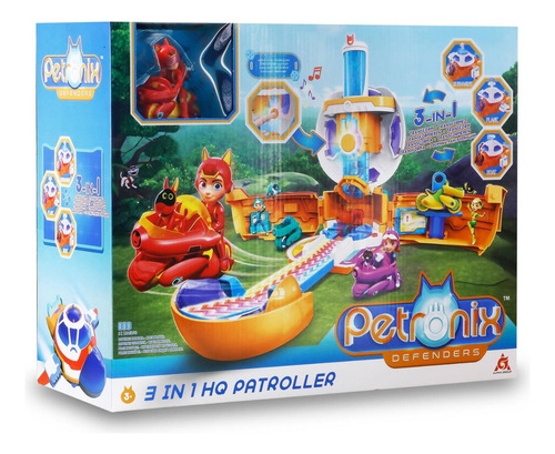 Petronix Defenders Playset Cuartel General Color Multicolor