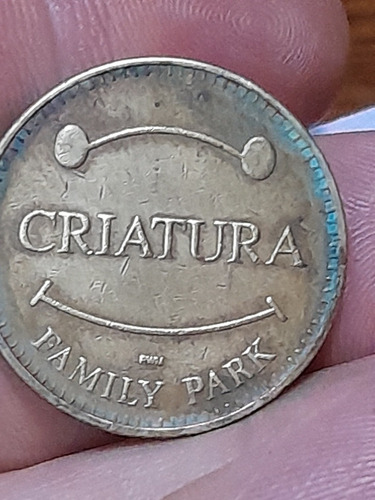 Ficha Game Token Criatura Family Park 1971 !!!!