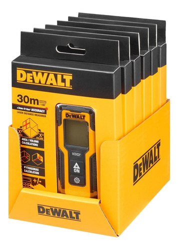 Imagen 5 de 8 de Medidor De Distancia Láser 30m Dewalt Dwht77100-cn