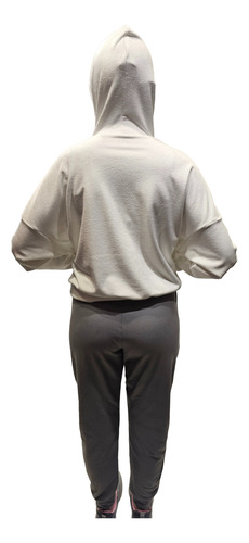 Buzo Hoodie Corto De Plush - Varios Colores