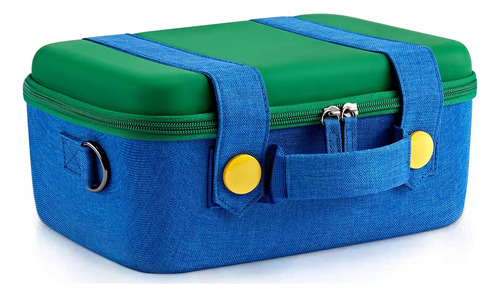 Maleta Estuche Viaje Luigi Mario Nintendo Switch Oled Lite