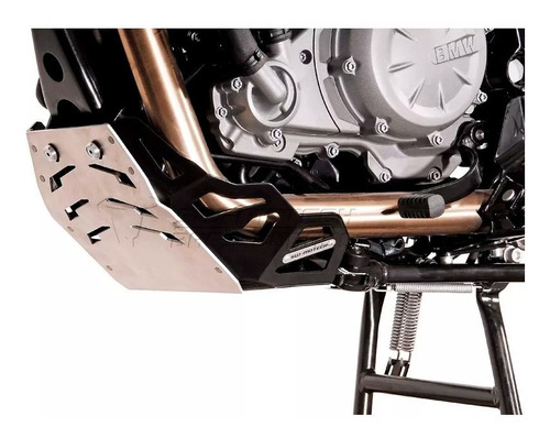 Cubrecarter Aluminio Bmw F 650 Gs Monocilindrica - Sw Motech