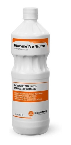 Detergente Enzimático Riozyme Iv E Neutro 1l