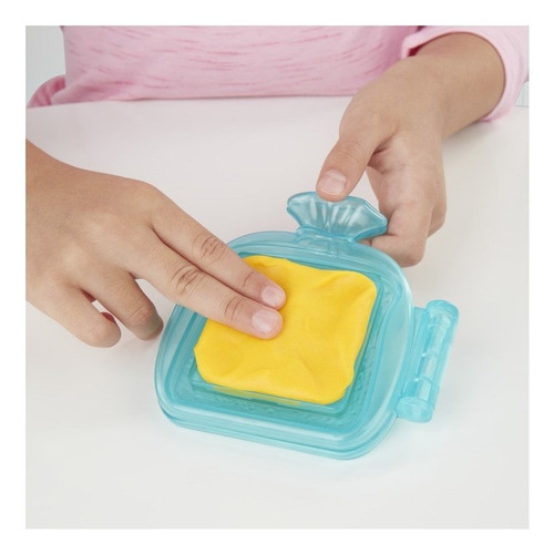Imagem 3 de 6 de Massinha Play Doh Sanduíche De Queijo - Hasbro E7623
