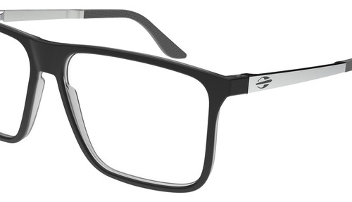 Armação De Óculos Mormaii Meca M6150acd61 Preto Fosco Tamanho 61