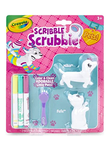 Mascotas Scribble Scrubbie, Perro Y Gato