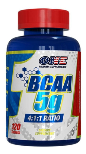 Bcaa 5g 4:1:1 Ratio (120 Tabs) One Pharma