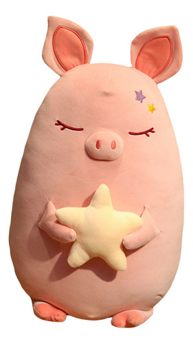 Almohada De Peluche Con Forma De Cerdo De Dibujos Animados P