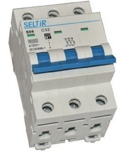 Térmica Seltir 3 Polos 32 Amp Contacto Electricidad Colon 