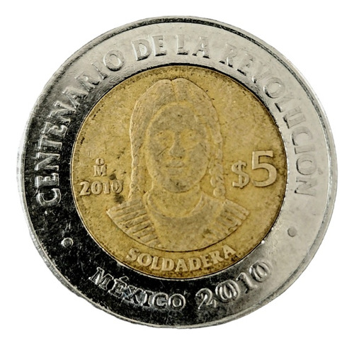 Moneda Conmemorativa Soldadera