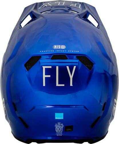 Casco Fly Racing X Formula Cc Centrum Gris Metalizado 2x