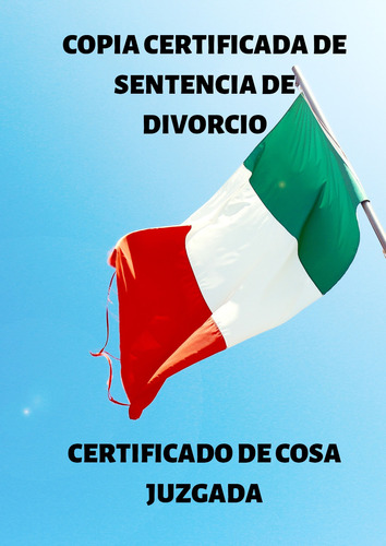Imagen 1 de 1 de Abogada Certificado Cosa Juzgada Divorcio Ciudadaníaitaliana