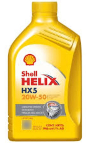Aceite Shell 20w50 Por Litro 