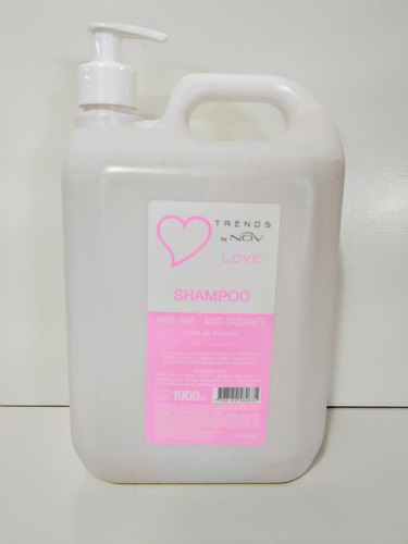  Nov Love Shampoo Sin Sulfat0  Anti-oxidante X1900 Ml