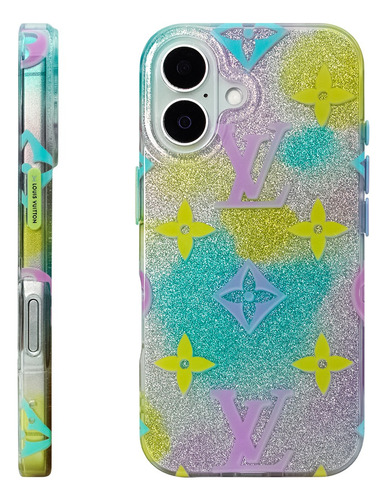 Funda Multicolor Para iPhone 16 Lv