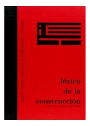 Lexico De La Construccion, De Antuña, Joaquin. Editorial Reverte, Tapa Blanda En Español