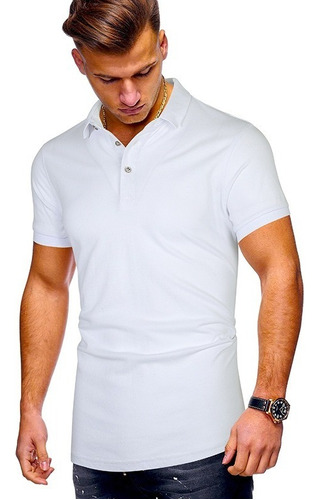 Camiseta Tipo Polo For Hombre