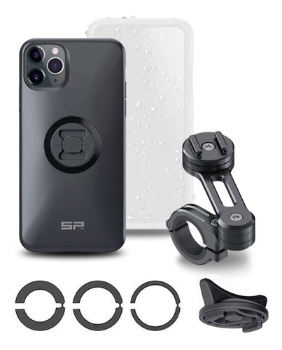 Kit Soporte Celular Moto iPhone 11 Pro Max Enganche Sp Conne