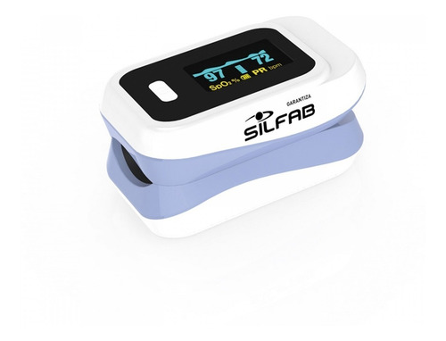 Imagen 1 de 2 de Oximetro Silfab Saturometro Pulso Digital Curva Md300 Cn330