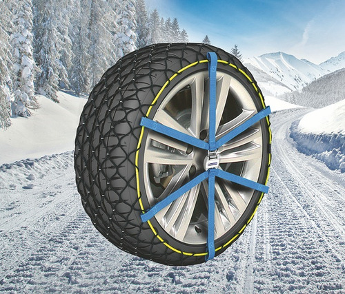 Cadena Para Nieve Tela Red Easy Grip Evo 10 Michelin Evo10