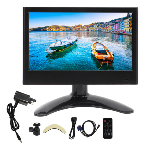 Monitor Portátil A Color De 7 Pulgadas Vga Av Dc Usb Hd Mult