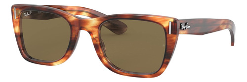 Gafas De Sol Ray-ban Rb2248 Caribbean Rectangular, Rayas B-1