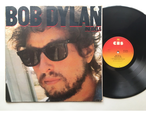 Bob Dylan Infidels Lp Australia 1983 1er Ed Vg+/vg+