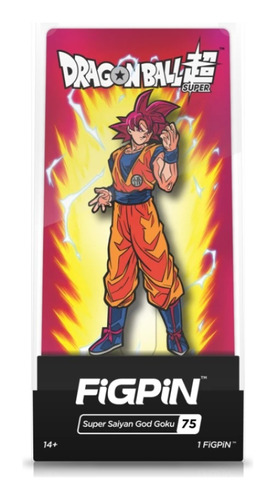 Figpin - Dragon Ball Super #75 - Super Saiyan God Goku