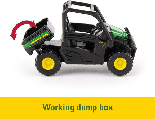 Minicargadora Ertl Iron John Deere Tractor Gator De Juguetes