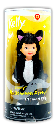 Barbie Kelly Halloween Party Jenny Cat 2001 Exclusive