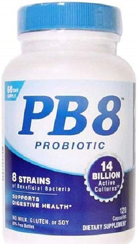 Nutrition Now Pb8 Acidophilus, Original, 120 Unidades