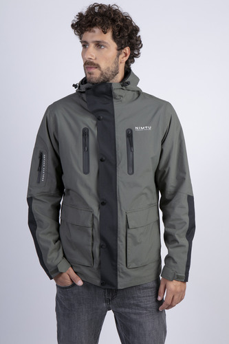 Chaqueta Urbana 3 En 1 Villarrica Verde Hombre Nimtu