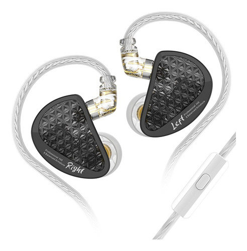 Auriculares Hifi Kz As16 Pro, Monitor 16ba Con Micrófono