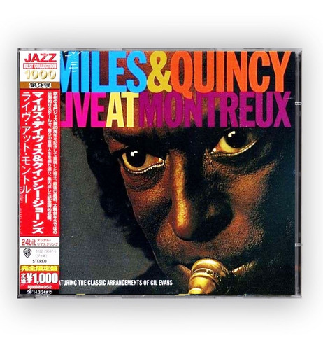 Miles Davis Quincy Jones Live At Montreux Cd Importado Japon
