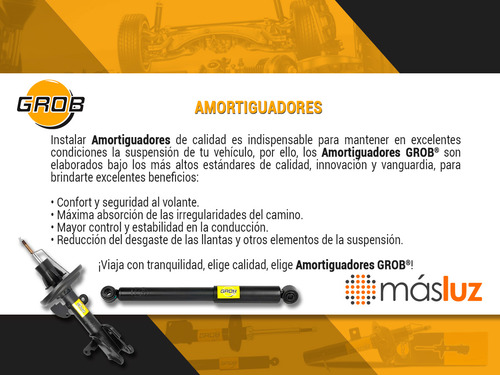 2- Amortiguadores Neumáticos Delanteros Ml350 06/11 Grob
