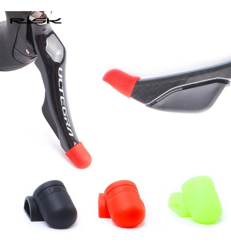Imagen 3 de 10 de Forro Protector De Manillas De Freno Bicicletas Ruta Mtb