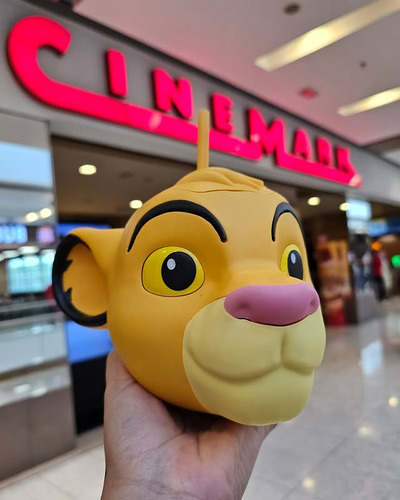Vaso Coleccionable De Cinemark Hoyts Cinepolis Vaso Mufasa Rey León Cinemark Hoyts