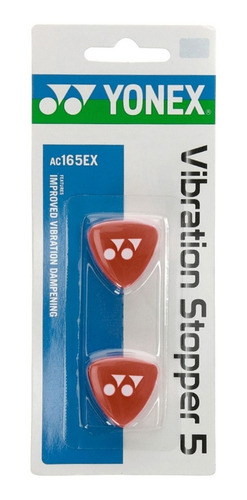  Antivibrador Yonex Vermelho C/preto - 2 Unidades